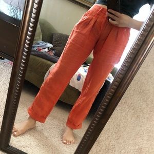 flax pants